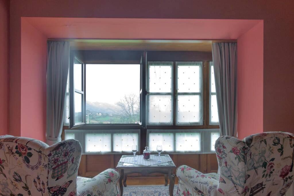 La Casona De La Bisa Villa Colombres Exteriör bild
