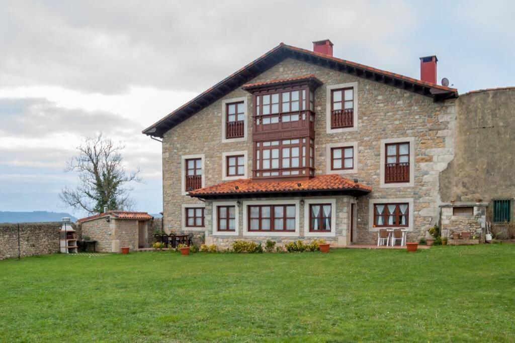 La Casona De La Bisa Villa Colombres Exteriör bild